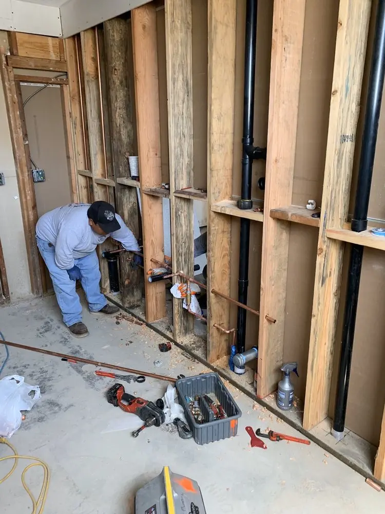 Commercial rough-in plumbing for Gas Line Repair in Mount Royal